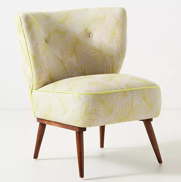 Dhurrie petite accent chair deals